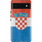 Croatia Flag Distressed Pixel Cases